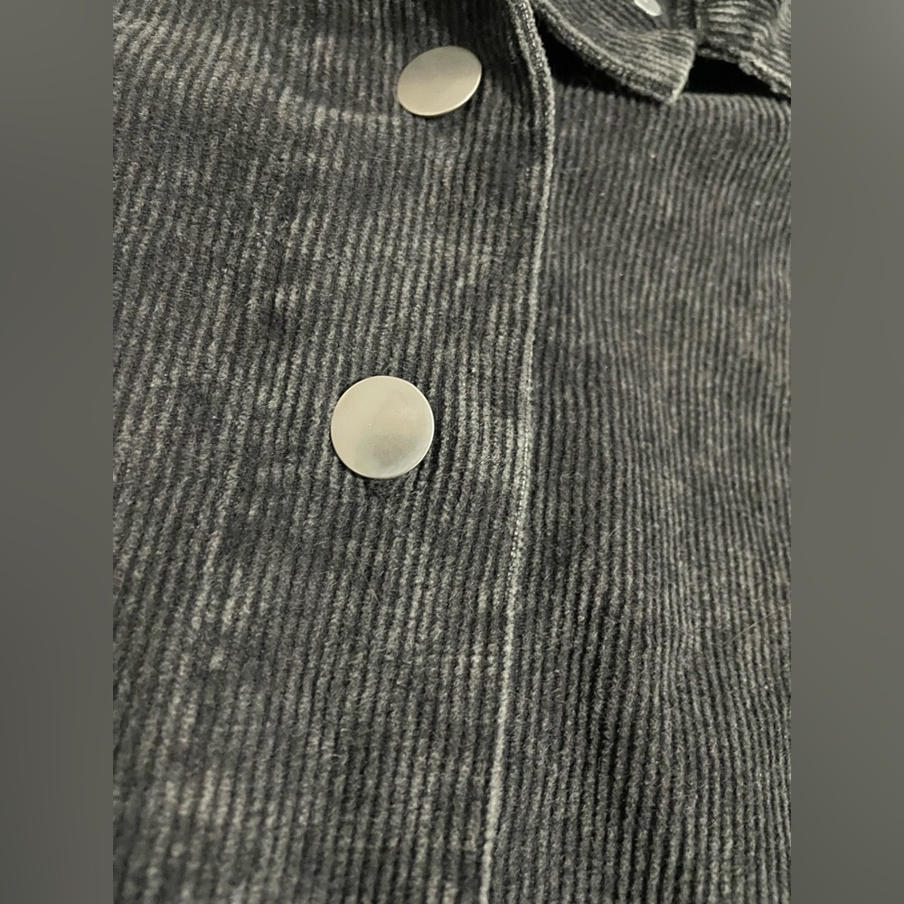 12th Tribe Corduroy Workwear Cabincore Shacket - one size - Picture 3 of 5